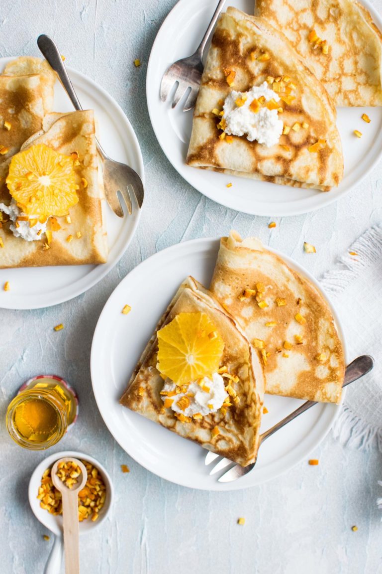 Orange Marmalade Crepes